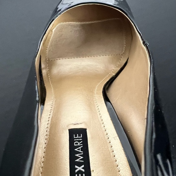 Alex Marie Black Patent Leather Pumps Sz 8 - Picture 8 of 8